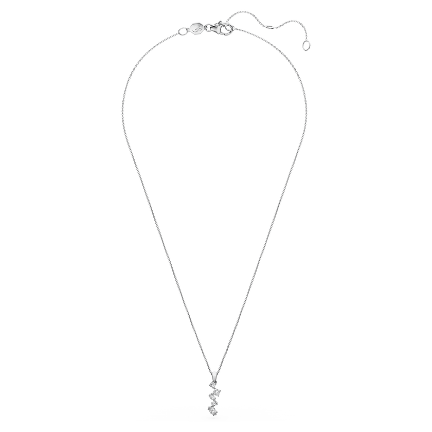swarovski galaxy pendant  laboratory grown diamonds 0 9 ct tw  18k white gold