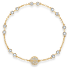 swarovski remix collection carrier white gold tone plated