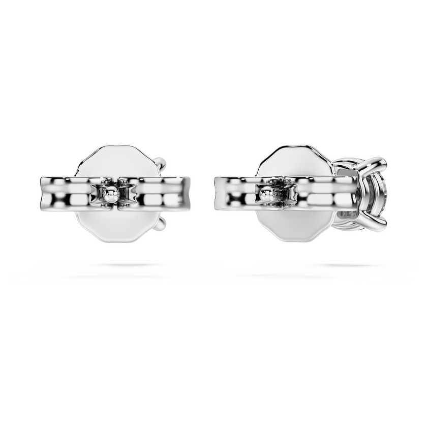 swarovski eternity stud earrings  laboratory grown diamonds 0 5 ct tw  18k white gold