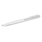 swarovski crystal shimmer ballpoint pen white lacquered chrome plated