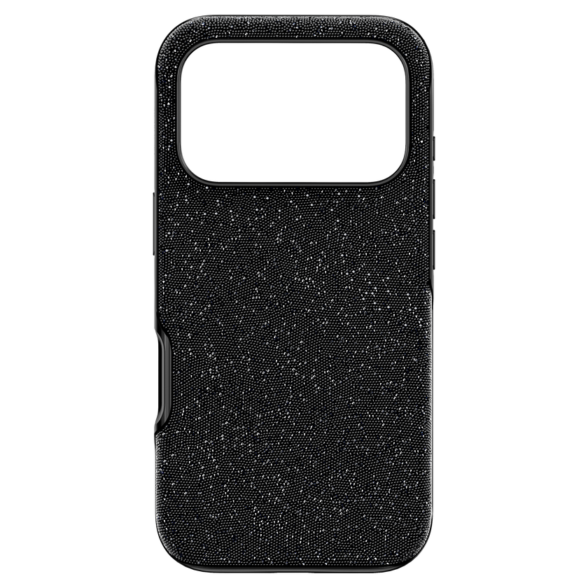 swarovski high smartphone case  iphone  17 pro  black