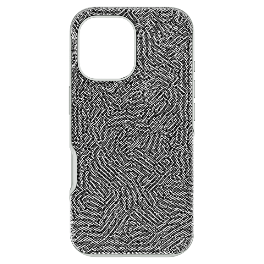 swarovski high smartphone case  iphone  17  silver tone