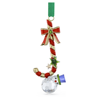 swarovski holiday cheers dulcis candy cane ornament