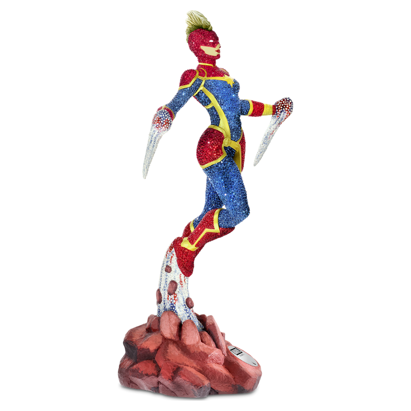swarovski marvel captain marvel limited edition