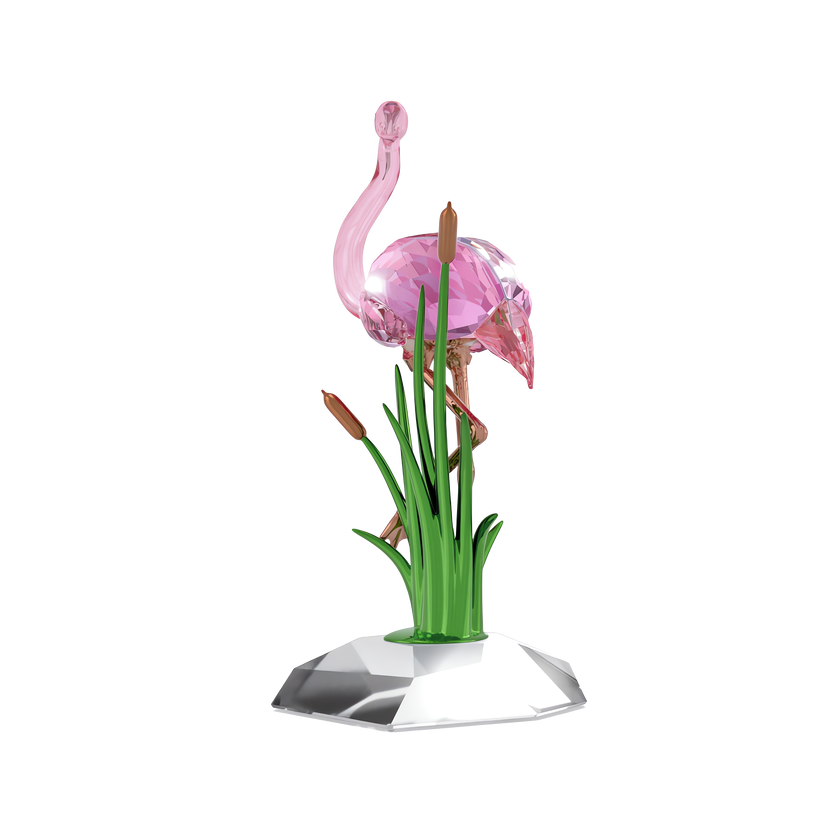 swarovski idyllia flamingo