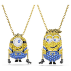 swarovski minions james and henry set  pav   multicolored  gold tone plated