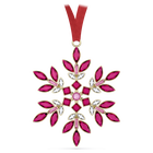 swarovski gema holiday ornament red