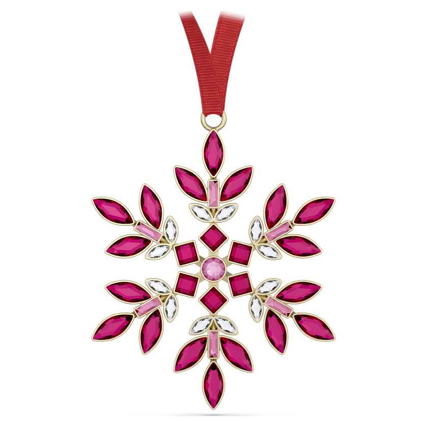 swarovski gema holiday ornament  red
