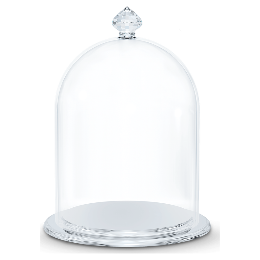 swarovski bell jar display  small