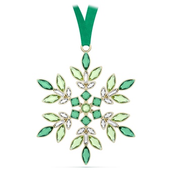 swarovski gema holiday ornament  green