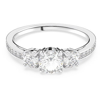 Swarovski attract motif ring deals