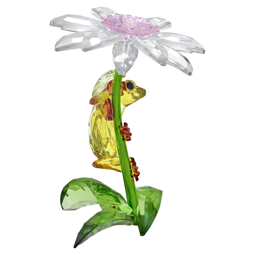 swarovski idyllia frogs and flower
