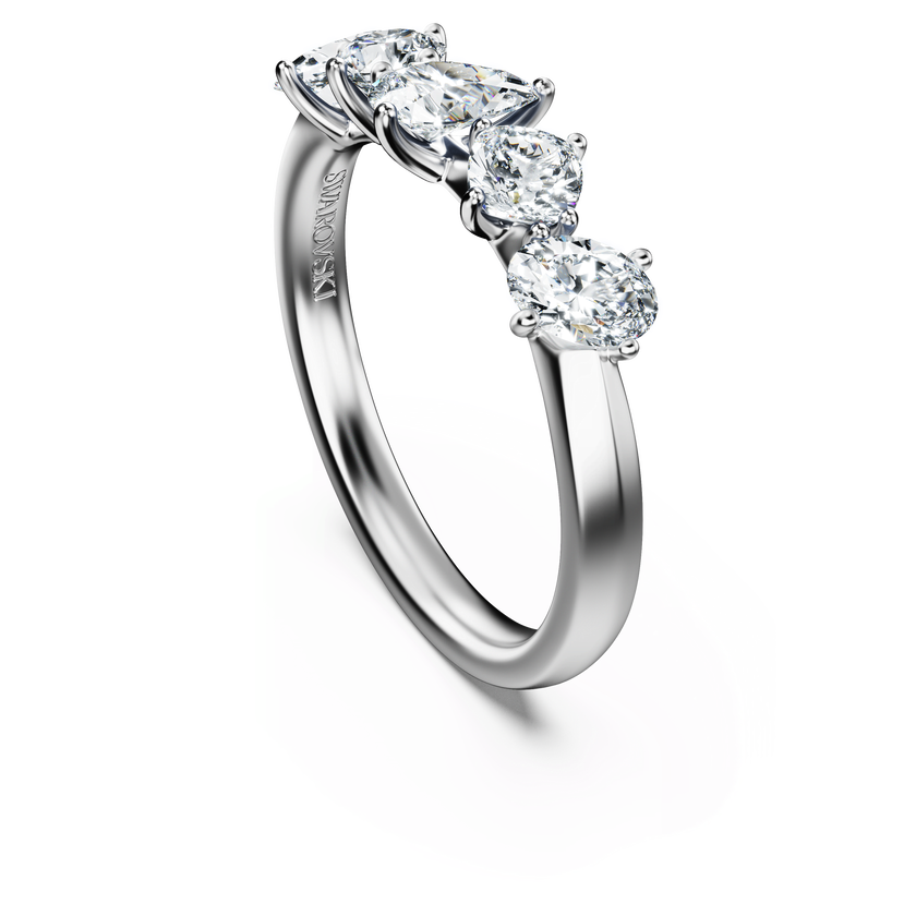 swarovski galaxy ring  laboratory grown diamonds 1 ct tw  18k white gold