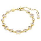 swarovski imber tennis bracelet mixed cuts white gold tone plated