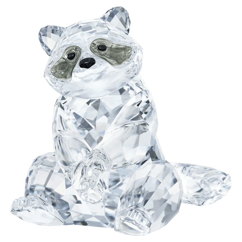 swarovski peaceful countryside racoon