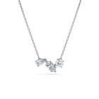 swarovski galaxy pendant  lab grown diamonds  0 8 ct tw  mixed shapes  sterling silver