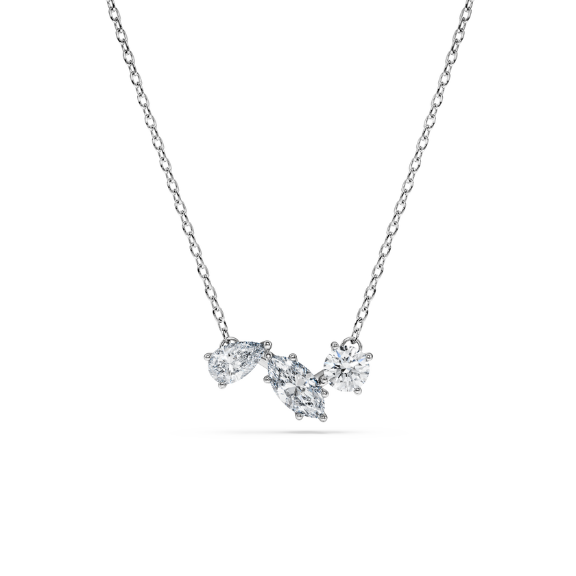 swarovski galaxy pendant  lab grown diamonds  0 8 ct tw  mixed shapes  sterling silver